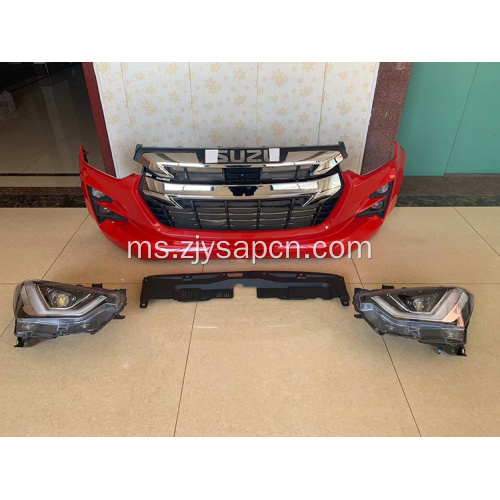 2021 D-Max naik taraf rendah ke kit badan tinggi